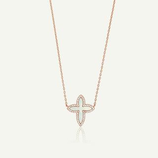 FLOWER CROSS Necklace