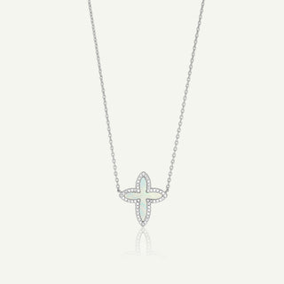 FLOWER CROSS Necklace