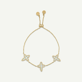 FLOWER CROSS Bracelet