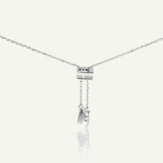 CROSS Necklace (Double-Sided CZ)