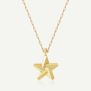 Star 3D Necklace Unisex